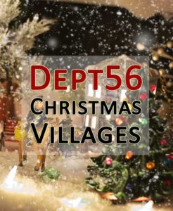 department56 christmas snow village and displays