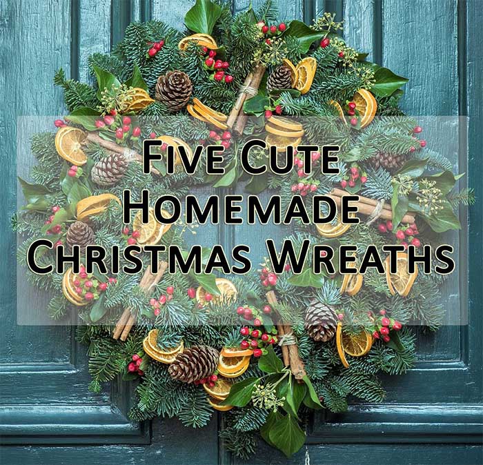 5 cute homemade christmas wreaths small