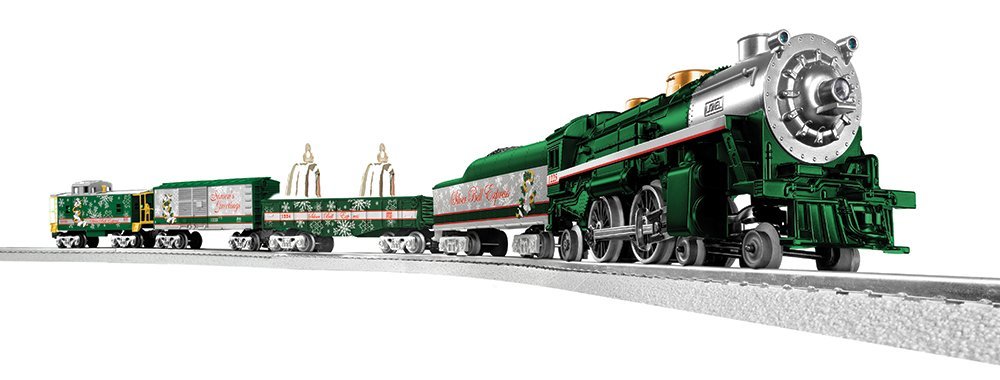 lionel silver bells christmas tree train