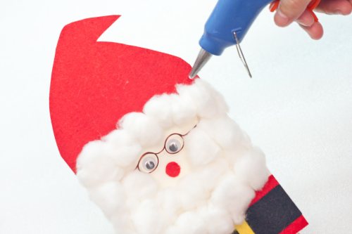 how to make a 3D santa claus greeting card - 19