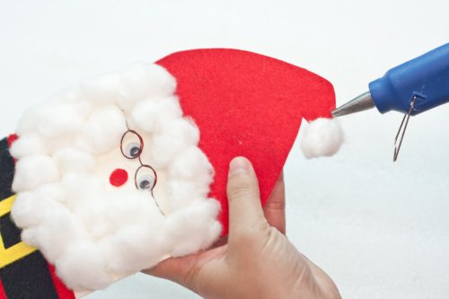 how to make a 3D santa claus greeting card - 20