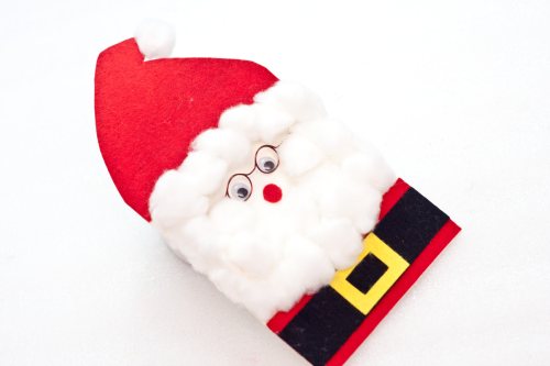 how to make a 3d santa claus greeting card