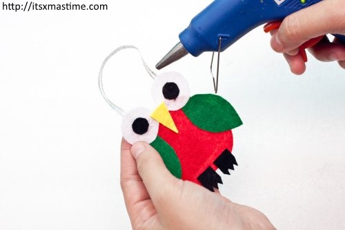 How To Make a Christmas Owl Ornament