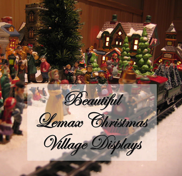 beautiful lemax christmas villages