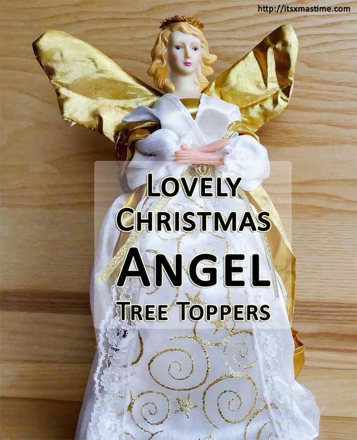 lovely christmas ange tree toppers